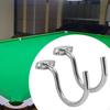 Крючок для бильярдного кия с 2 винтами, аксессуары для бильярдного стола, металл, железо