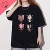 New Style Camisetas Kpop Popular Shirts Lee Ji Eun Retro TShirt IU Uaena Fans Tees Korean Cheap Outfit Short Sleeve Tee Top