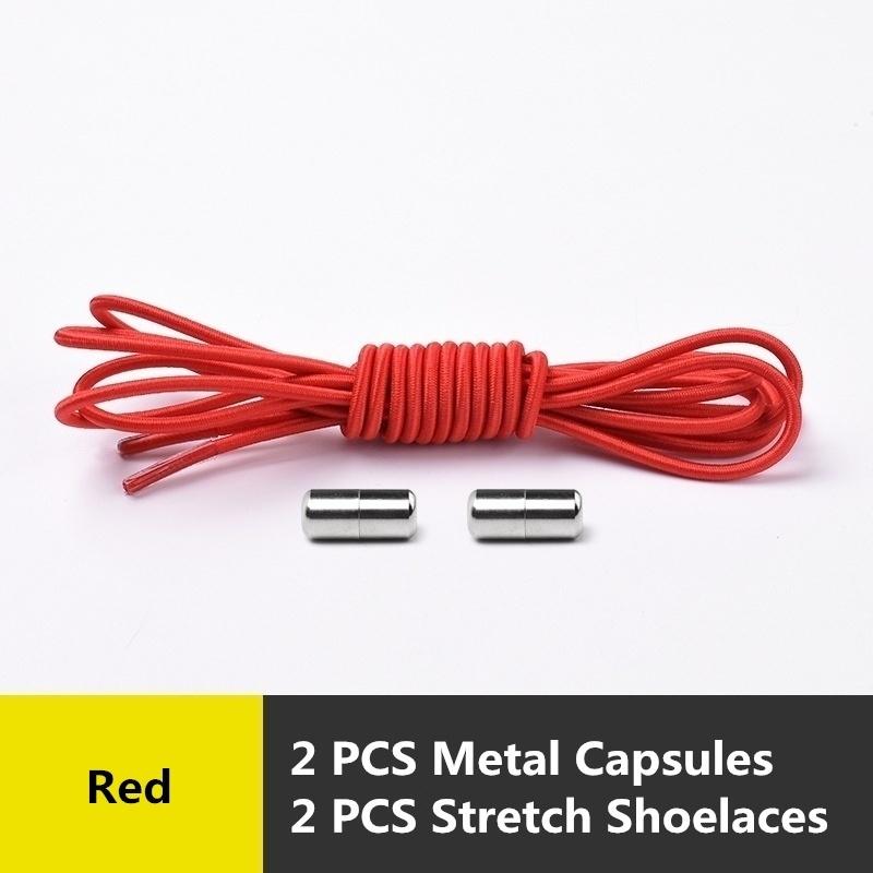 1 пара эластичных шнурков с фиксатором, детские кроссовки для взрослых, быстрые шнурки, ленивые шнурки для обуви