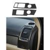 Для Honda CRV 2007 2008 2009 2010 2011 автомобильные декоративные черные наклейки из углеродного волокна для салона автомобиля