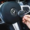 BMW 3 Series 5 Series Modified Thunder Limited Edition Black and White Front and Rear Logo X1 X3 X5 X6 Wheel Cover Decoration