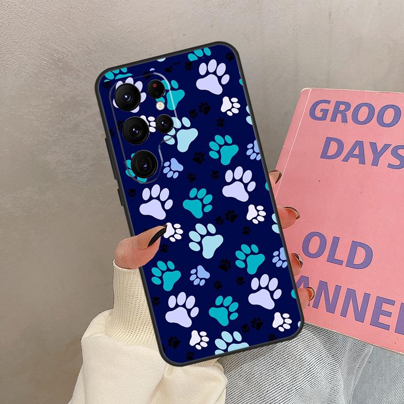 Чехол 'Лапка Собаки' для Samsung Galaxy S21 S22 S23 S24 S25 Ultra S9 S10 S25 Plus S20 FE S25 FE Чехол Coque