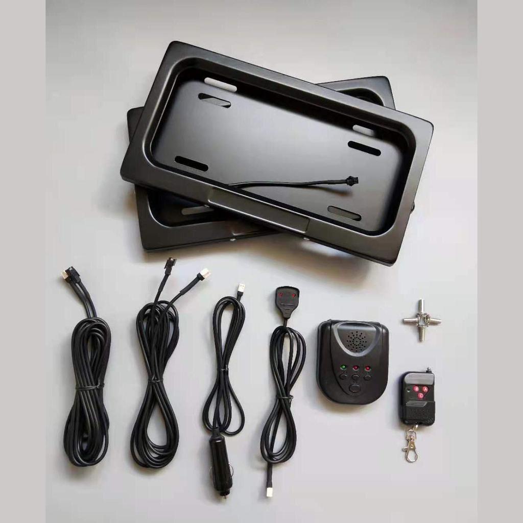 US Electric Car New Energy License Plate Frame for Standard Plates