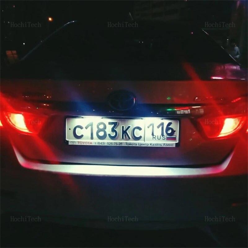 2 шт. Canbus автомобильный светодиодный номерной знак для Toyota Camry Avalon Auris E18 Vios Esquire Esquire EZ Noah Proace City SAI