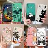 Чехол для Huawei Y7 Pro Y7P Y7A Y7 Prime Мультяшный Чехол для Телефона для Huawei Y 7 2019 Полная Защита Мягкий Жидкий Силикон Задние Крышки