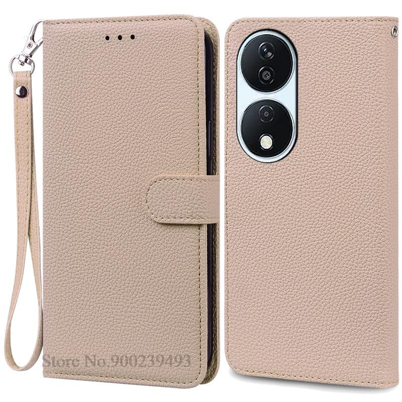 Чехол-кошелек для Honor 90 Smart Case, кожаный флип-чехол, чехол-книжка для Honor 90 Smart 5G, мягкий силиконовый чехол-книжка Fundas