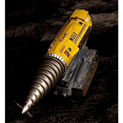 SFX Revoltech 050 Thunderbirds Jet Mole Масштаб 1/144 АБС и ПВХ Раскрашенная Подвижная Фигурка