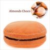 Plush Cute Macaron Cushion Cover With Pp Cotton Fill For Sofa And Chair Decor