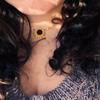 Women Romantic Jewelry Gold Plated Sunflower Necklace Chain Pearls Flower Pendant