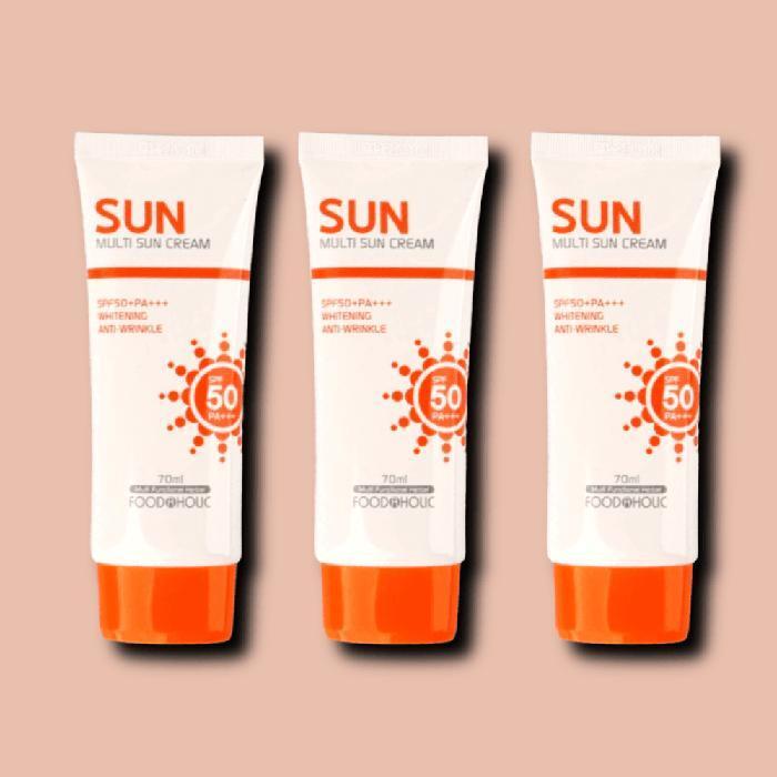 FoodaHolic Multi Sunscreen 70ml x 3 (38036305)