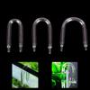 Fish Tank Aquarium Co2 Diffuser Check Valve U Shape Glass Tube S/M/L