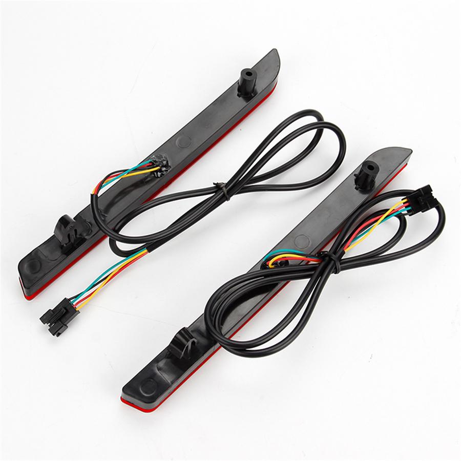 Car LED Rear Bumper Reflector Light Lamp Left+Right For Toyota Sienna 2021-2023