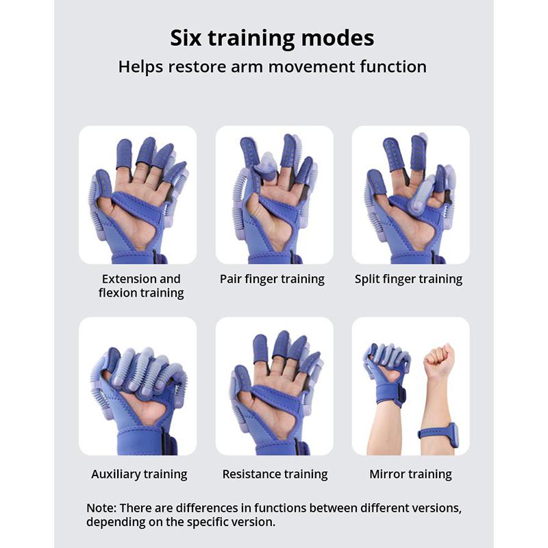 Профессиональные интеллектуальные тренировочные роботизированные перчатки для реабилитации с голосовыми подсказками, реабилитационное устройство, тренажер для пальцев, массажер для рук