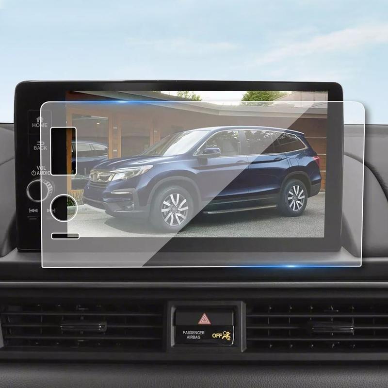 9 Inch Clear Touch Screen Protector Tempered Glass Fit for Honda Pilot EX-L Trailsport Touring Elite Black Edition 2025