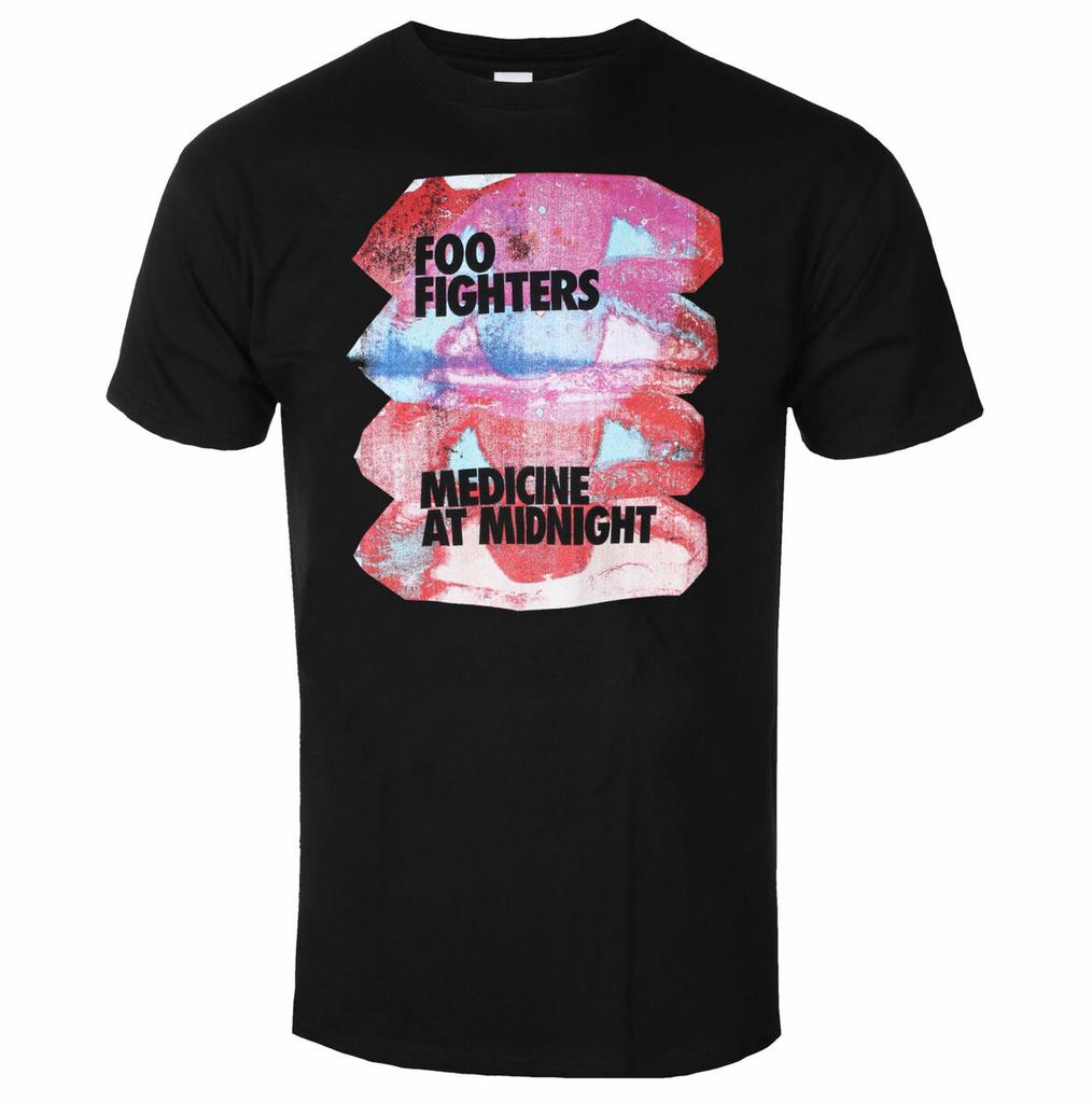 Rare Foo Fighters Band Graphic Cotton T-shirt Unisex Summer Short Sleeve Fashion Brand Tee Luxury Casual Vintage Retro Top