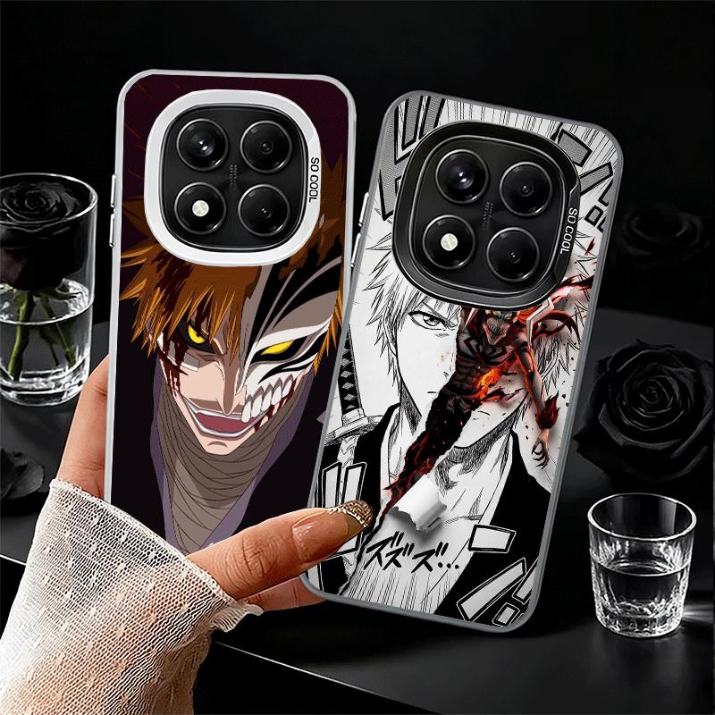 Мягкий чехол для телефона Bleach Kurosaki Ichigo для Xiaomi Redmi Note 13 14 15 Pro Plus 12S 12 11S 11 11T 10S 10 Ударопрочная задняя крышка Sh