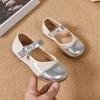 Весна Новые Модные и Удобные Повседневные Кожаные Туфли для Девочек в Корейском Стиле с Мягкой Подошвой