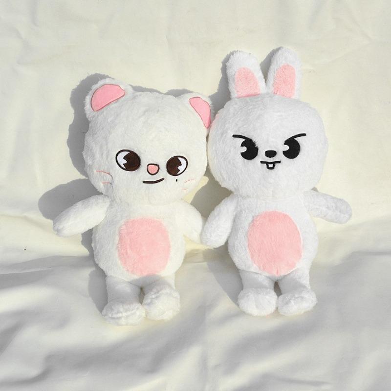 50 см Kpop Stray Kids Skzoo Plush Toy Wolfchan Kawaii Cartoon Stuffed Animal Plushie Doll Large Size Kids Babies Sleep Pillow