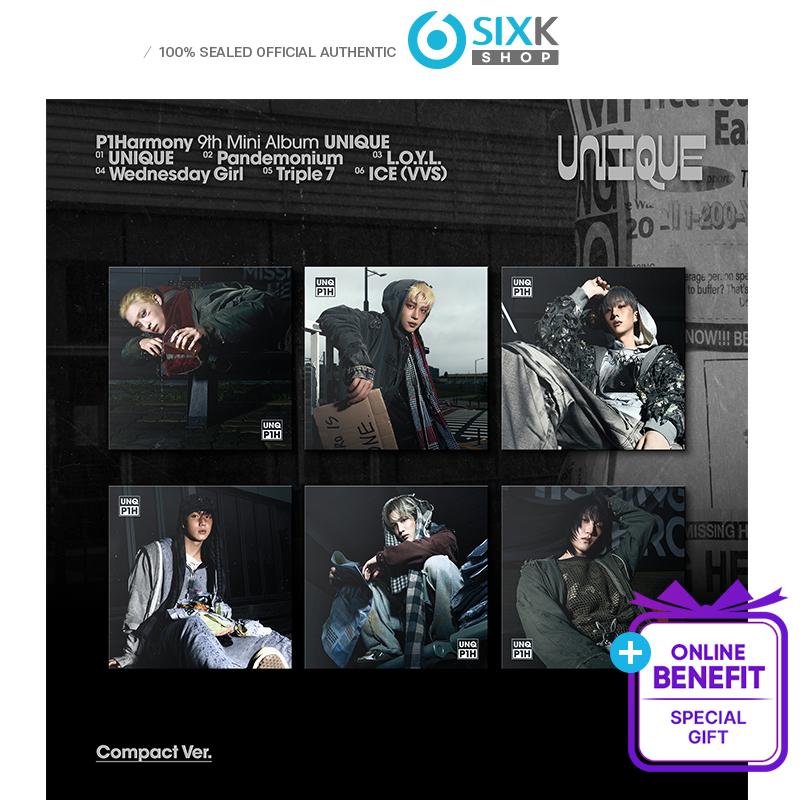 [Предзаказ] P1Harmony - 9-й мини-альбом [UNIQUE] (Компактная версия) (Онлайн-преимущество)