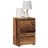 VidaXL Bedside Tables 2 Pcs Old Wood 40x35x62.5 Cm Engineered Wood, Bedside Cabinet, Side Table, Bed Cabinet, 856523