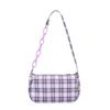 Women's Shoulder Bag Retro Plaid Underarm Bags Chain Strap Zipper Casual Designer Mini Handbags Shoulder Bag Ladies Shoulder Bag