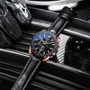 CHENXI Men's Watch Fashion Multifunctional Outdoor Sports Chronograph Trendy Stainless Steel Band Business Style Watch reloj