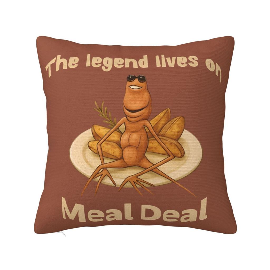 Dangerous Pillowcases Polyester Room Marcus The Worm Meme Cushion Case Creative Decorative Pillow Cover 4545
