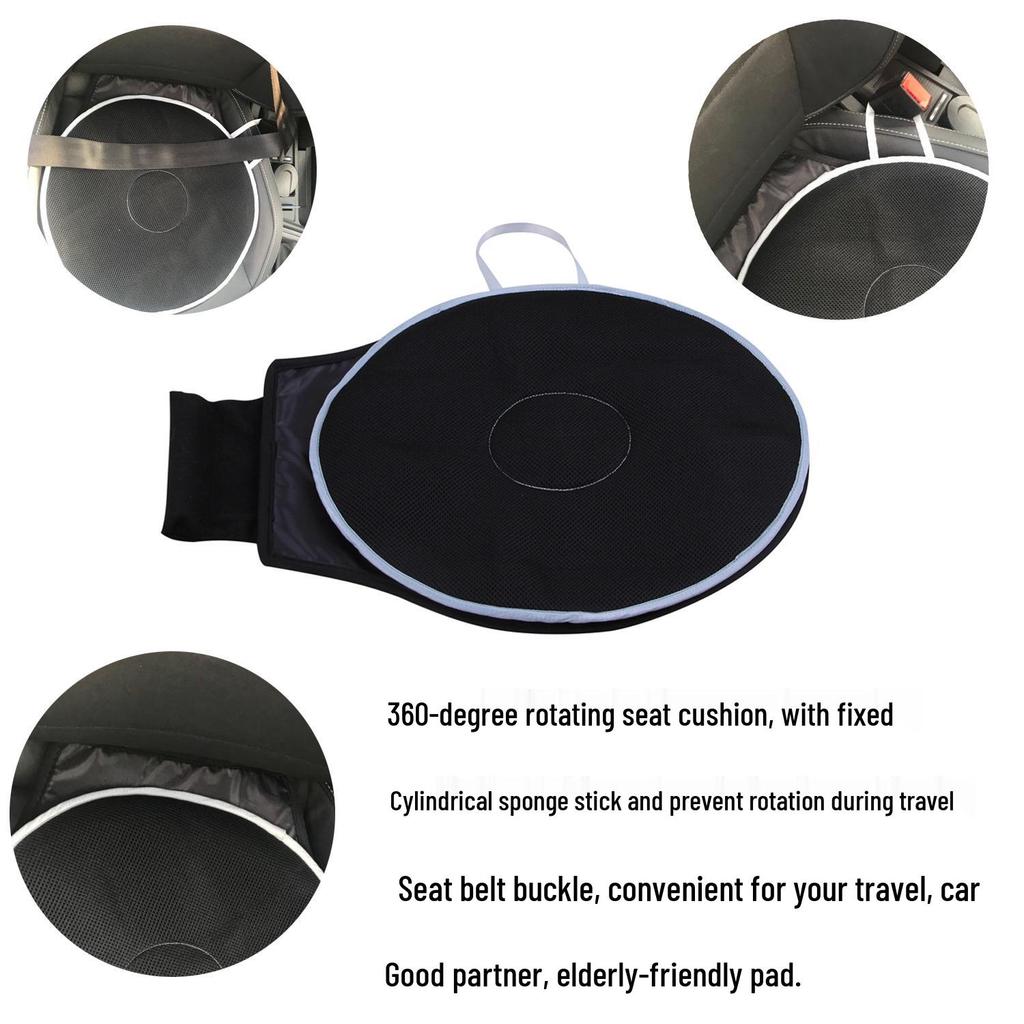 Многофункциональная вращающаяся подушка для автомобильного сиденья для пожилых и беременных женщин