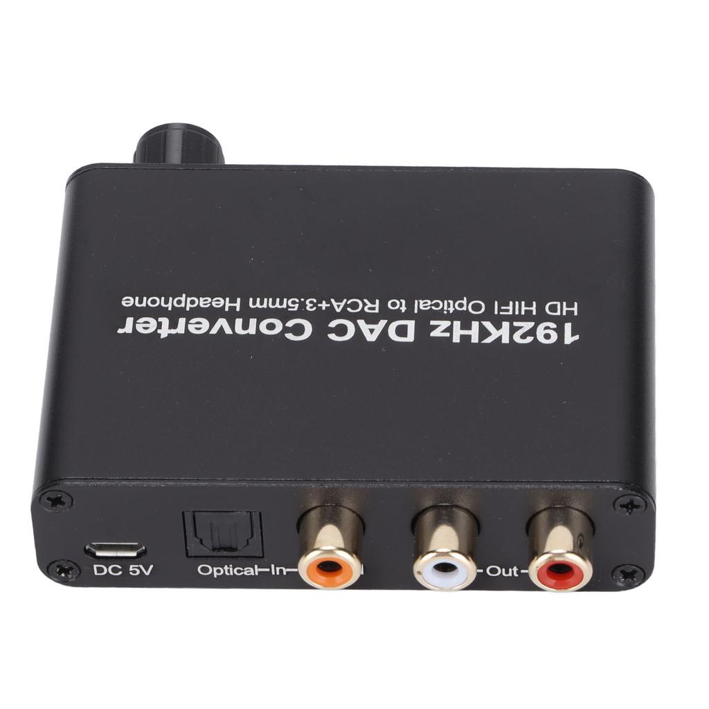 192 кГц ЦАП o Конвертер оптоволоконный в o Обратный канал HD HIFI конвертер для ПК CD DVD