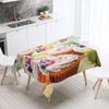Скатерть для кексов для гурманов, водонепроницаемая прямоугольная скатерть для свадебной вечеринки, ресторанный стол, кухонный дом
