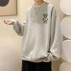Foxseon Oversized Long Crew Loose Stylish Solid Men's T-Shirt, Sleeve, Neck, Autumn/Winter Wear, Fit, Cute, Casual, Stylish, Comfortable, Popular,