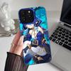 Чехол для телефона Layla Genshin Impact для IPhone 17 16 15 14 13 12 11 Plus Pro Max, многоцветный, лазерный, с эффектом Авроры, противоударный, Funda Cover