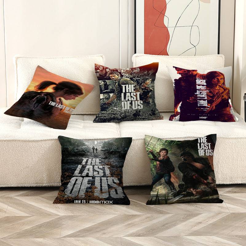 Игровой чехол на подушку The Last of Us для спальни, комнаты и дивана в гостиной, декоративный чехол