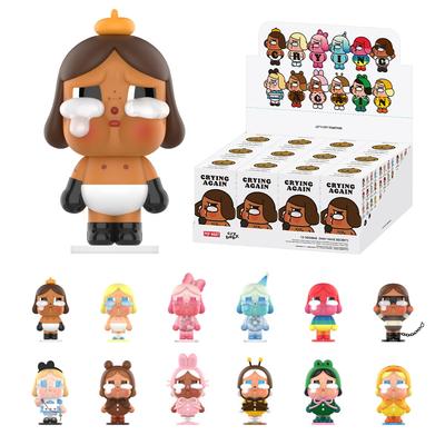 POP MART CRYBABY Crying Again Series Pop Mart Гашапон Фигурка Сюрприз Пластиковая Модель Премиальная Игрушка ПВХ Мягкий Винил Оригинальный Персонаж Подарок на День Рождения [1