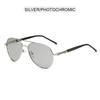 Classic Polarized Uv400 Photochromic Sunglasses Men Women Luxury Pilot Sun Glasses Vintage Unisex Driving Riding Goggle Shades