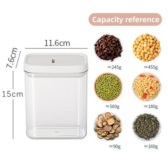 Sealed Tank Food Storage Container with Lid Moisture-Proof Dust-Proof Large