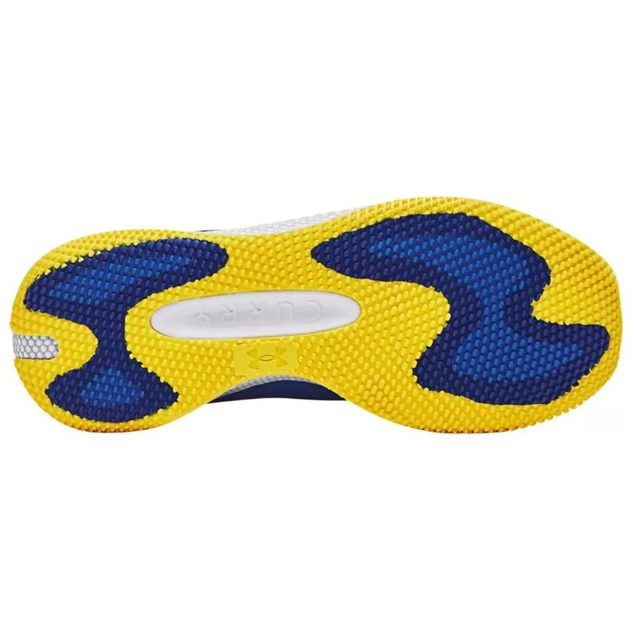 Under Armour Hovr Splash 3 Нескользящие износостойкие низкие мужские баскетбольные кроссовки Синие 3026899-400