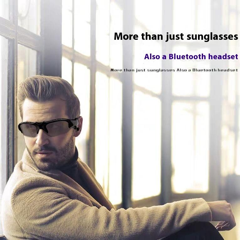 Bluetooth Sunglasses Hands-free Driving Glasses with Headphones Outdoor Sport Glasses Wireless Headset
