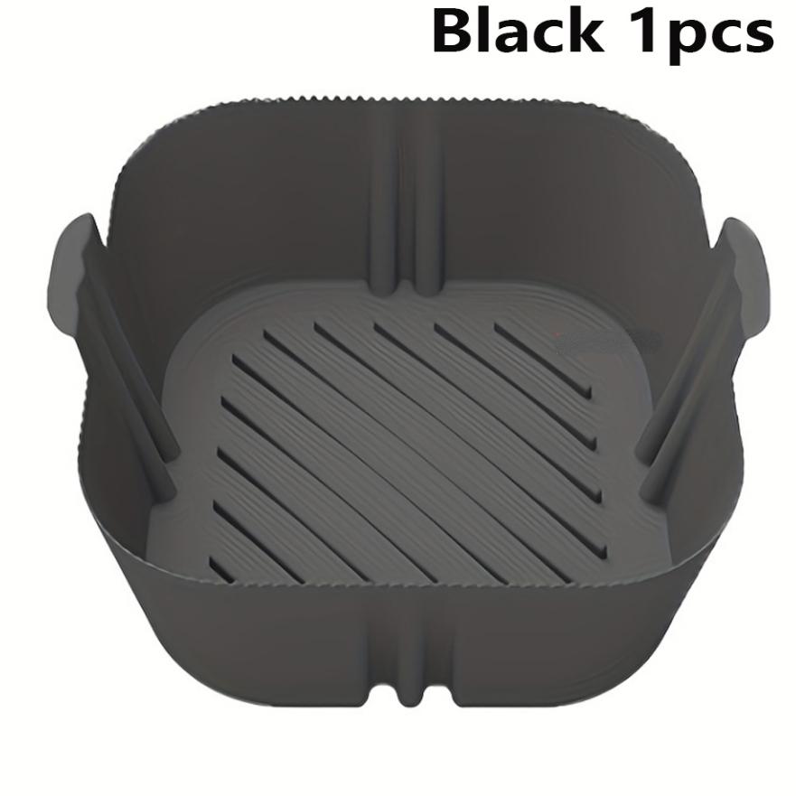 Силиконовые аэрофритюрницы Противень для выпечки в духовке Многоразовая аэрофритюрница Силиконовая корзина Для пиццы Жареная курица в аэрофритюрнице Подкладка для сковороды