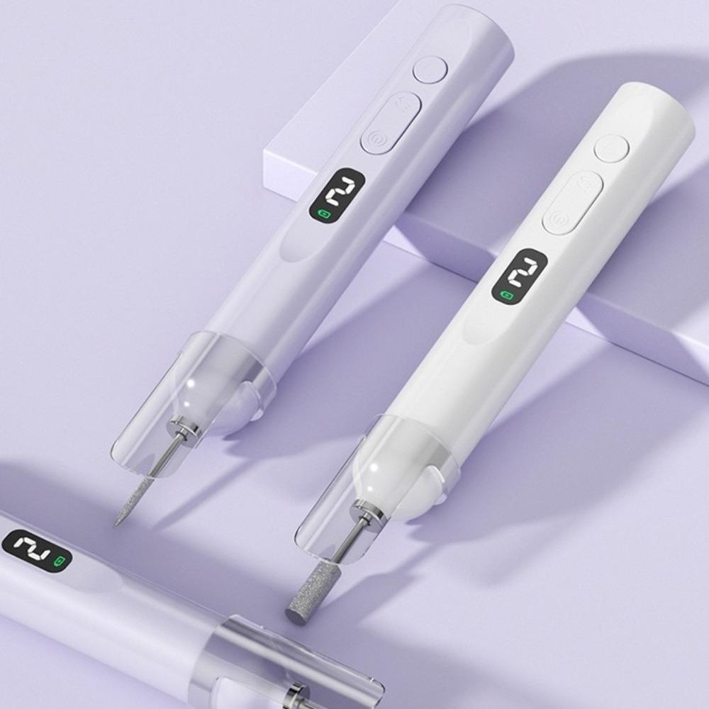 С 5 шлифовальными головками Электрический набор для маникюра USB Ручка-сушка для ногтей Инструменты для маникюра