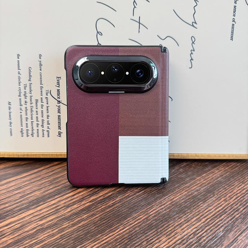 Применимо к чехлу для мобильного телефона Huawei puraxMax коллекционное издание широкий складной креативный кожаный узор центральная ось магнитная гальванизированная оболочка f