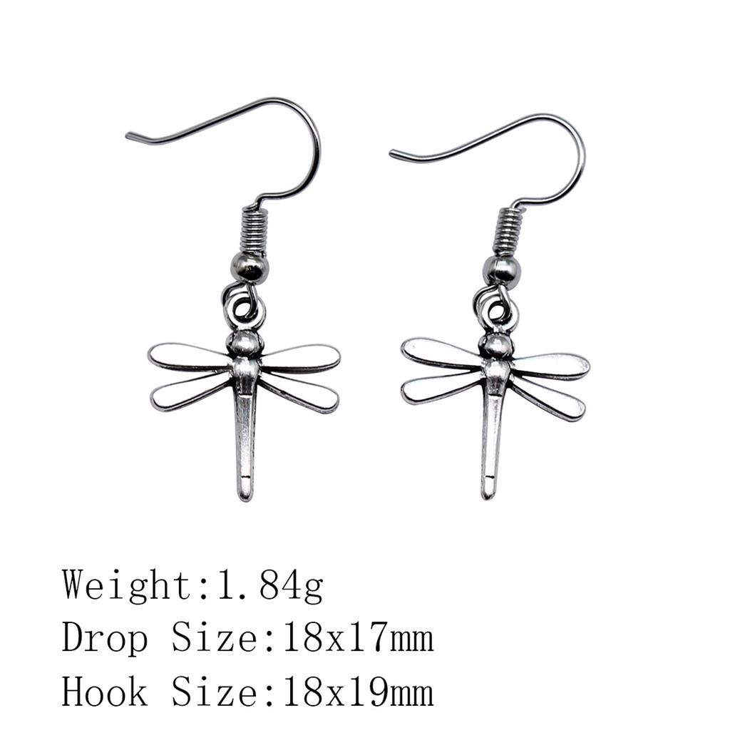 Выпускные серьги Ювелирные изделия Стрекоза Бабочка Серьги-подвески и висячие серьги Сувенирные серьги в стиле бохо