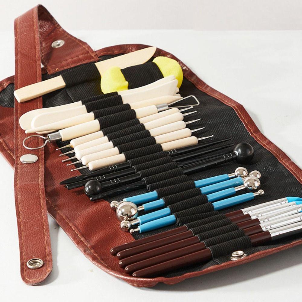Pottery Sculpting Pottery Clay Sculpting Tools Art Craft Polymer Sculpture Set Carving Tool Kit