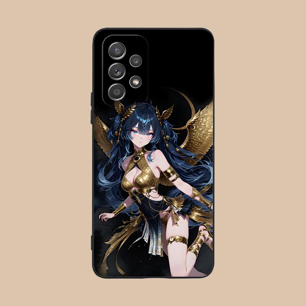 Чехол для телефона Wuthering Waves Luno для Samsung Galaxy A56 55 54 53 52 51 36 35 34 23 16 15 5G Цветной Чехол Чехол Смартфон