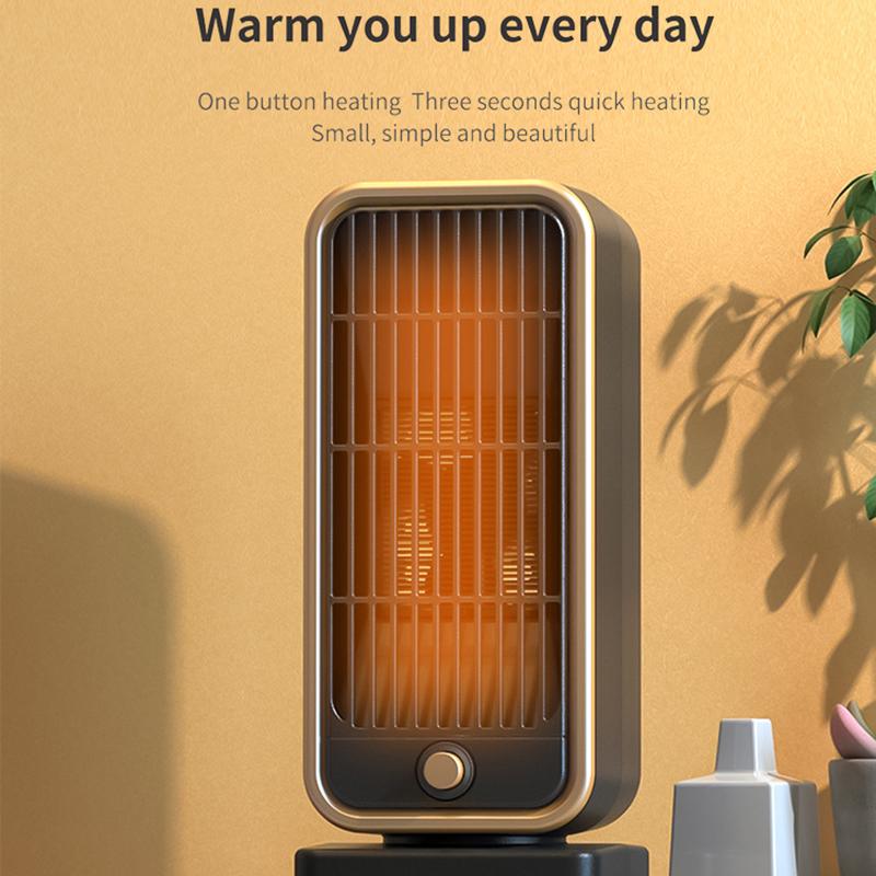 Электрический обогреватель 500 Вт для обогрева помещения, защита от перегрева, керамический обогреватель 220 В, низкий уровень шума для бытовой техники в спальне