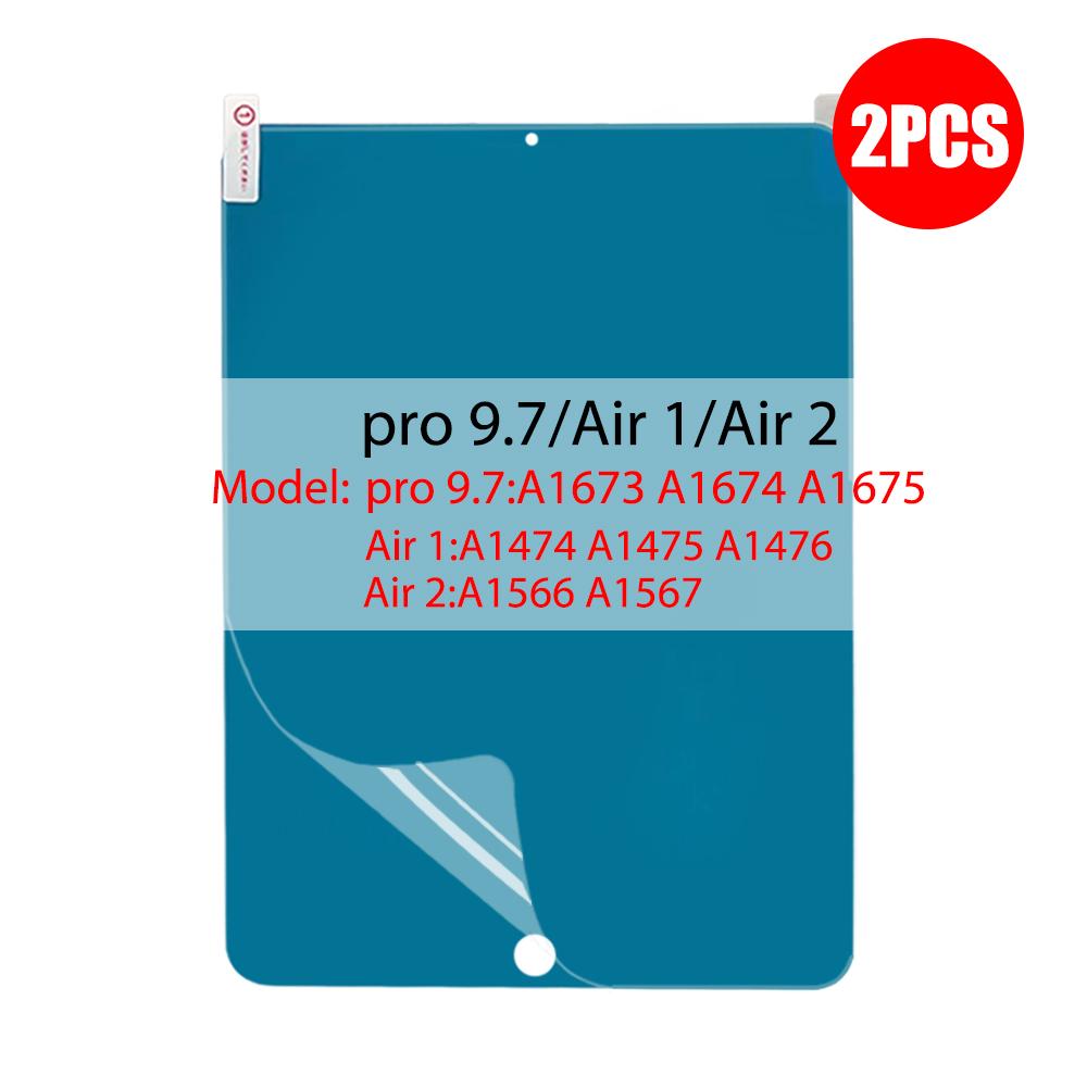 2Pcs Paper Feel Like Screen Protector for iPad Air 11 M2 M3 Pro 13 M4 11 Air 5 4 3 2 1 Pro 12.9 9.7 Film No Glass