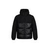 Originals Trefoil Down Regen Puff Warm Patchwork Sports Hooded Down Jacket Men Outerwear Black GE1324
