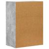 Sideboard ELST Concrete Gray 59 x 35 x 80.5 cm Engineered Wood