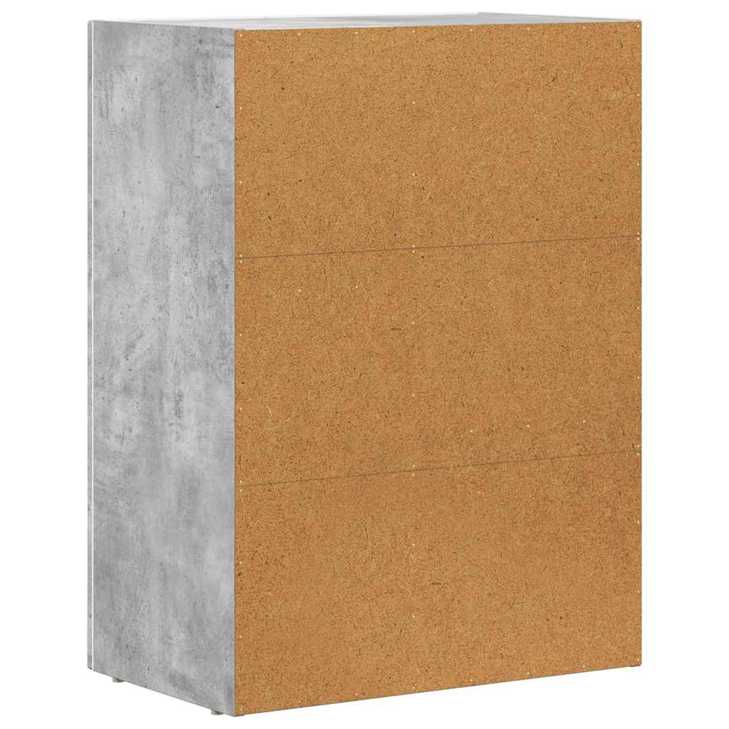 Sideboard ELST Concrete Gray 59 x 35 x 80.5 cm Engineered Wood