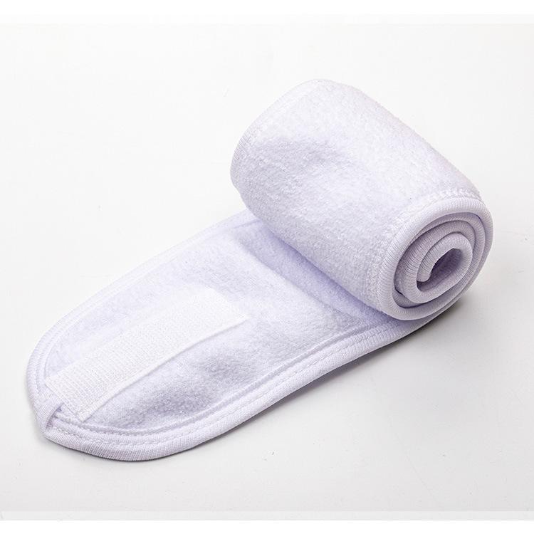 Towel Head Sweat Hairband Head Wrap Non-slip Stretchable Washable Headband Hair Band for Sports Face Wash Makeup